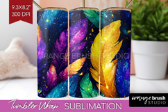 Mardi Gras Tumbler Wrap - Carnival Tumbler PNG Sublimation Product Image 1