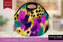 Mardi Gras Lunch Bag - Carnival Lunch Bug PNG Sublimation Product Image 1