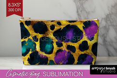 Mardi Gras Cosmetic Bag - Carnival Makeup Bag PNG Product Image 1