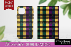 Mardi Gras Phone Case PNG - Carnival Case PNG Sublimation Product Image 1