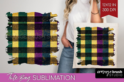 Mardi Gras Tote Bag - Carnival Tote Bag PNG Sublimation Product Image 1