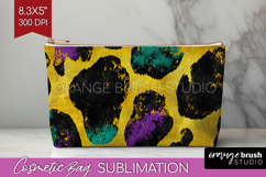 Mardi Gras Cosmetic Bag - Carnival Makeup Bag PNG Product Image 1