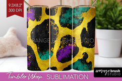 Mardi Gras Tumbler Wrap - Carnival Tumbler PNG Sublimation Product Image 1