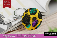 Mardi Gras Keychain PNG - Carnival Keychain Sublimation Product Image 1