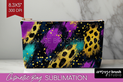 Mardi Gras Cosmetic Bag - Carnival Makeup Bag PNG Product Image 1