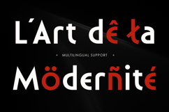 Grandom - Bold Modern Art Deco Logo Font Product Image 3