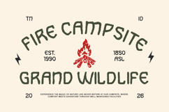 Stone Ridge - Rough Vintage Hand Drawn Font Product Image 3