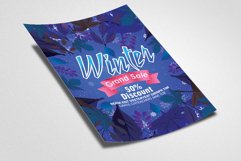 Winter Sale Offer Flyer Template Product Image 2