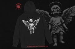 10 Bundle Dark Art Skull Kids Angel Death Boy and Girl Wings Product Image 4