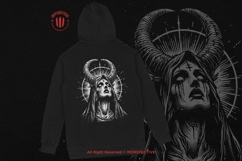 10 Bundle Dark Art Mother Marry Skull Horror Horn Girl Woman Product Image 4