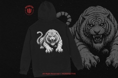 10 Bundle Dark Art White Tiger Animal Angry Beast Tattoo Product Image 4