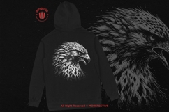 10 Bundle Dark Art Hawk Head Bird Eagle Wings Hunter Skull Product Image 4