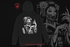 10 Bundle Dark Art Geisha Girl Japanese Anime Rose Women Product Image 4