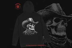 10 Bundle Dark Art Skull Cowboy Western Outlaw Gunslinger Product Image 4