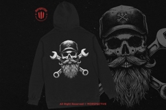 10 Bundle Dark Art Mechanic Skull Garage Trucker Hat Product Image 4