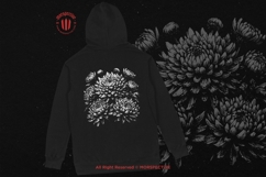 10 Bundle Dark Art Chrysan Flower Bloom Garden Bouquet Product Image 4