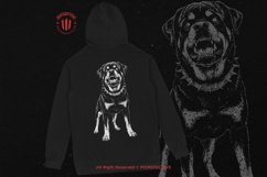 10 Bundle Dark Art Rottweiler Dog Beast Guardian Doggo Tatto Product Image 4