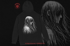 10 Bundle Dark Art Girl Ghost Kids Horror Women Scary Face Product Image 4