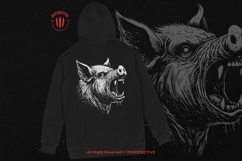 10 Bundle Dark Art Pig Beast Scary Horror Boar Tattoo Product Image 4