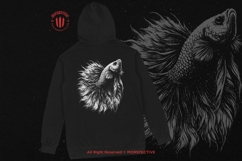 10 Bundle Dark Art Betta Fish Predator Fighting Fish Animal Product Image 4