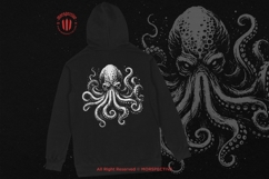 10 Bundle Dark Art Octopus Beast Ocean Tentacles squid Skull Product Image 4