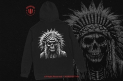 10 Bundle Dark Art Indian American Skull Skeleton Warrior Product Image 4