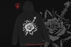 10 Bundle Dark Art Dagger Rose Knife Stab Floral Bleed Sword Product Image 4