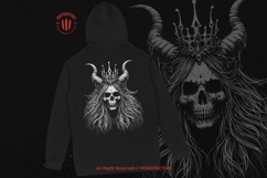10 Bundle Dark Art Queen Skull Horn Crown Women Death Prince Product Image 4