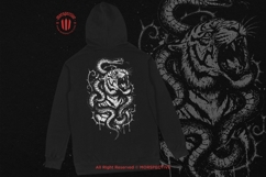 10 Bundle Dark Art Tiger Snake Fight Beast Serpent King Product Image 4