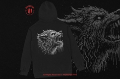 10 Bundle Dark Art Warewolf Head Monster Wolf Horror Scary Product Image 4