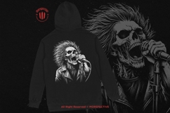 10 Bundle Dark Art Skull Vocalist Music Rock Metal Audio Product Image 4