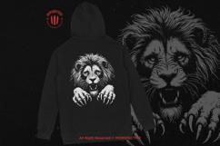 10 Bundle Dark Art Leo Zodiac Lion Beast Animal Tattoo Product Image 4