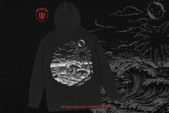 10 Bundle Dark Art Sunset Vibes Beach island Wave Surf Sea Product Image 4