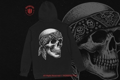 10 Bundle Dark Art Skull Bandana Gangster Badass Mafia Boss Product Image 4