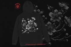 10 Bundle Dark Art Sakura Flower Cherry Blossom Japanese Product Image 4