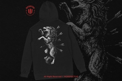 10 Bundle Dark Art Stab Wolf Hunting Howl Predator Beast Product Image 4