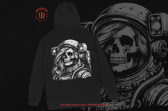 10 Bundle Dark Art Astronaut helmet Skull cosmonaut Space Product Image 4