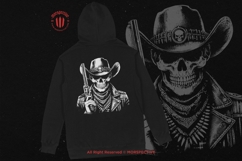 10 Bundle Dark Art Skull Cowboy Skeleton Vintage Sheriff Product Image 4