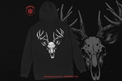 10 Bundle Dark Art Skull Deer Head Wild Animal Horror Tattoo Product Image 4
