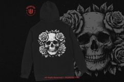 10 Bundle Dark Art Skull Rose Floral Sugar Gothic Skeleton Product Image 4