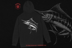 10 Bundle Dark Art Marlin Fish Animal Fishing Sport Sea Product Image 4