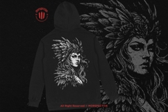 10 Bundle Dark Art Valkyrie Knight Girl Warrior God Skull Product Image 4