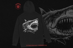 10 Bundle Dark Art Megalodon Fish Shark Ancient Animal Skull Product Image 4