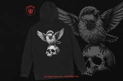 10 Bundle Dark Art Sparrow Bird Animal Wild Nature Wings Product Image 4