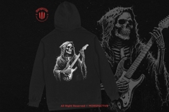 10 Bundle Dark Art Skull Guitarist Band Concert Skeleton Product Image 4