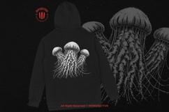 10 Bundle Dark Art Jellyfish Ocean Animals Sea Creature Product Image 4