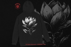 10 Bundle Dark Art Magnolia Flower Botanical Floral Product Image 4