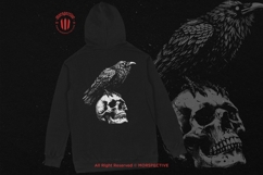 10 Bundle Dark Art Raven Bird Crow Skull Gothic Horror Product Image 4