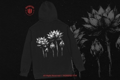 10 Bundle Dark Art Lotus Flower Meditation Relax Magical Product Image 4