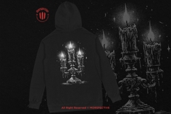10 Bundle Dark Art Candlestick Light Fire Candle Glow Flame Product Image 4